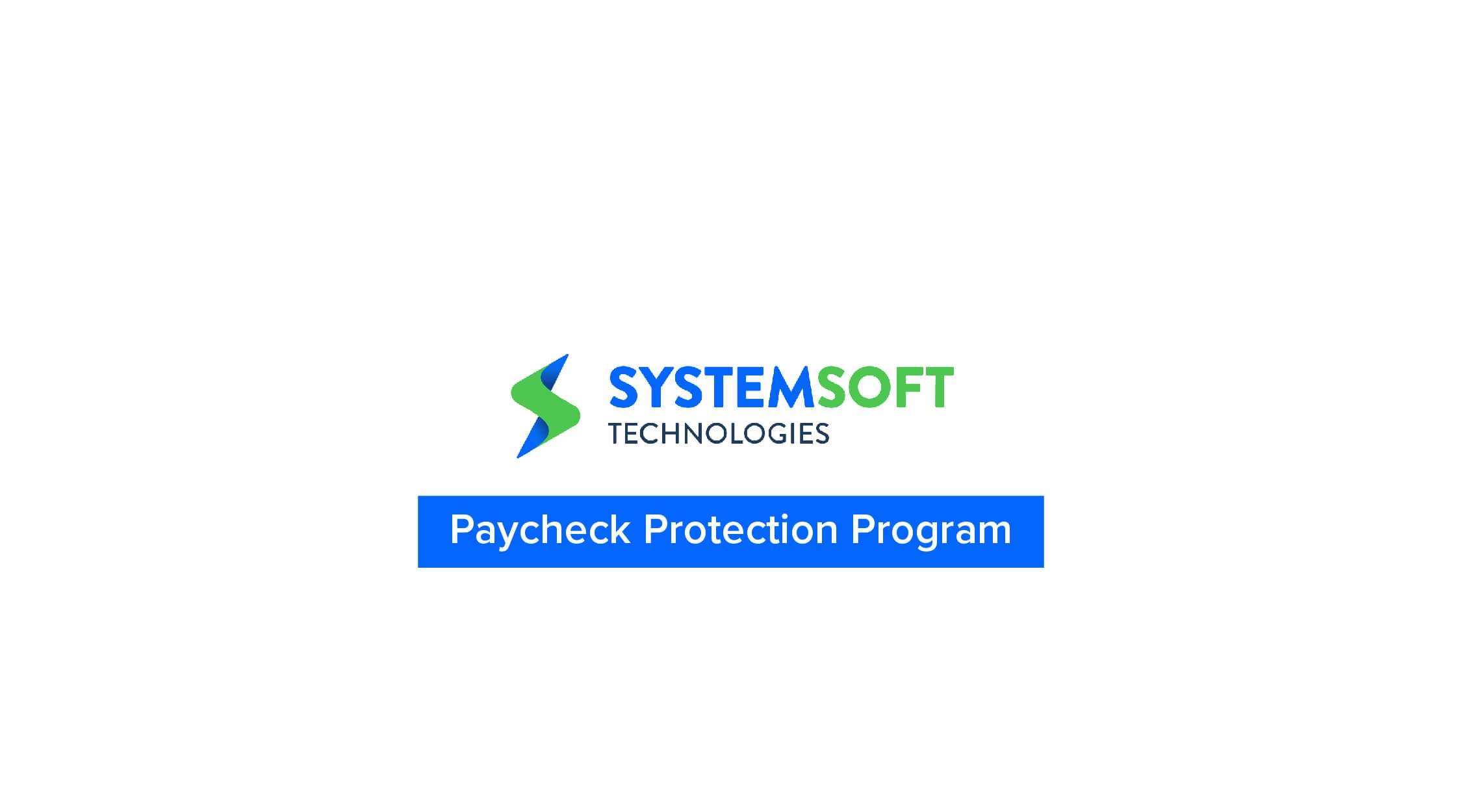 Systemsoft technologies Paycheck protection program Logo