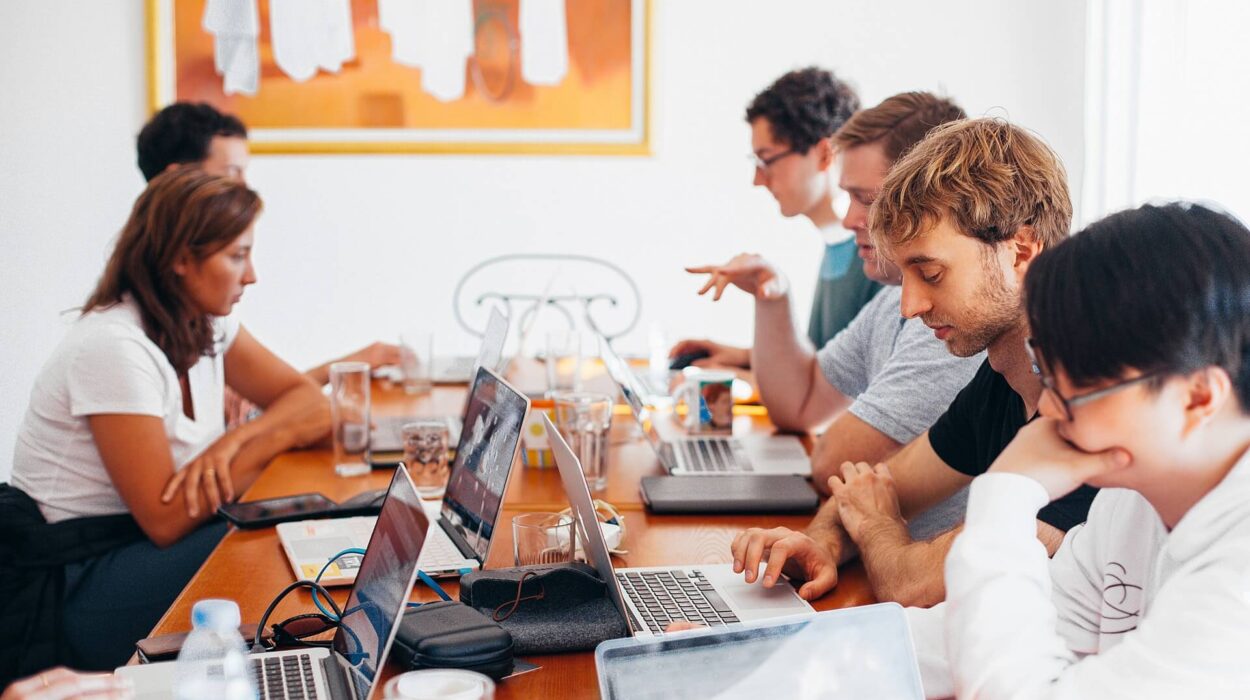 people in the conference room future of work